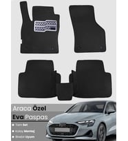 AUDİ A3 SEDAN (2020-2025) Uyumlu EVA Paspas Tam Set–Araca Özel,Su Geçirmez,Kolay Montaj