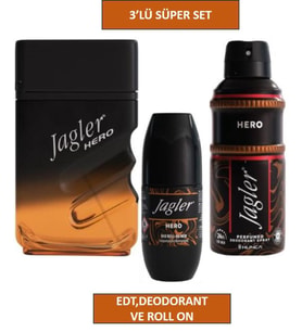 Hero Edt Energy 90 ml+ Erkek Deodorant 150 ml+ Roll-on Erkek 50 ml