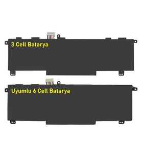 Hp L84357-171 Uyumlu 6 Cell Batarya Pil RETRO