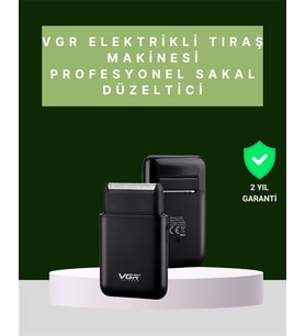 USB Şarjlı Traş Makinesi - Piston + Ağ Başlık, 600 mAh Batarya
