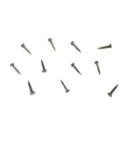 Klips, Menteşe, Ayağı Çivisi 9mm Çelik - Nikel 100gr