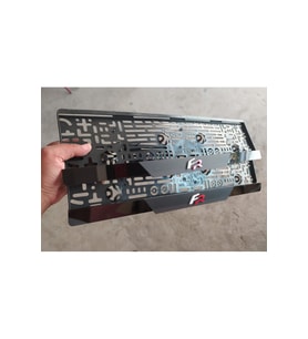 Seat Fr Kabartma Yazılı Takmatik Pleksi Plakalık 2 Adet 3d Piano Black