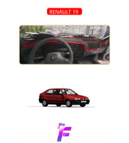 RENAULT 19 Uyumlu Torpido Örtüsü Yansıma Önleyici Tam Koruma Hızlı ve Kolay Montaj J39