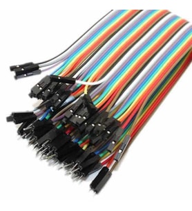 20cm 40 Pin Ayrılabilen Dişi-Erkek Jumper Kablo