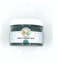 METALİK SEDEFLİ PİGMENT TOZ BOYA KOYU YEŞİL RENK 50 GR
