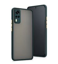 Mey İthalat® Vivo Y53S Kılıf Montreal Silikon Kapak - Yeşil