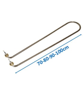 Benmari Mutfak Rezistansı Rekorlu Kıvrık U Boyu 80cm (Metal)