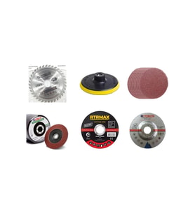 5'li Taşlama Disk Seti Elmas Sunta Ahşap Metal Kesici ve Zımpara