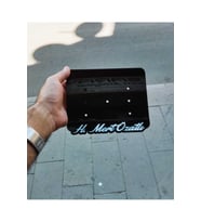 BİSİKLET PLAKALIK KİŞİYE ÖZEL LAZER KESİM PEKSİ 12*18cm