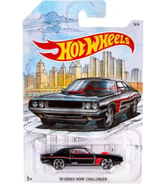Hot Wheels '70 Dodge Hemi Challenger - Uzun Kart - Siyah - 2018 - FYY13