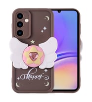 Samsung Galaxy A05S Uyumlu Kılıf Kamera Korumalı Figür Tasarımlı Zore Kapya Kapak