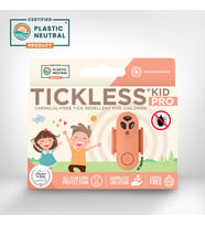 Tickless KidPro Bebek ve Çocuklar İçin Şarj Edilebilir Ultrasonik Kene ve Pire Kovucu Cihaz Turuncu