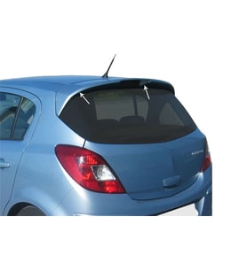 Opel Corsa Uyumlu D Spoiler Cam Üstü Gt (5 Kapı Md) Fiber 2007 Ve Sonrası