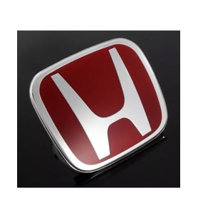 honda civic fc5 (2016-2021) uyumlu kırmızı h arka logo