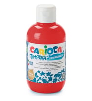 CARİOCA TEMPERA SULUBOYA SÜPER YIKANABİLİR KIRMIZI 500 ML.