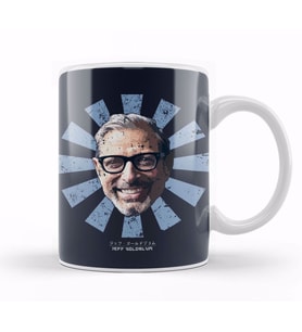 Jeff Goldblum Retro Japanese Kupa Bardak Porselen
