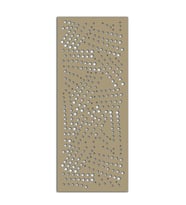 Liar Ahşap Seperatör (Paravan) - KSP58 - (85 x 210 cm) - (18 mm) - (Beyaz) (Renksiz)