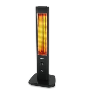 KUMTEL MH-2300 MİKA ISITICI SİYAH ÇİFT FLAMENTLİ DİKEY ISITICI