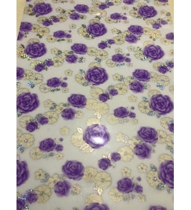 ŞEFFAF DESENLİ 80cm x 190cm MASA ÖRTÜSÜ 1.7mm KALIN PVC KAYMAZ MASA ÖRTÜSÜ (Çok Renkli)