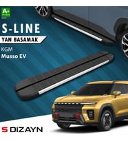S-Dizayn KGM Musso EV S-Line Aluminyum Yan Basamak 213 Cm 2025 Üzeri A+ Kalite