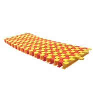 20 Cm Kare Model Renkli Havuz Taşma Izgarası Tek Geçme Sarı/Kırmızı (Sarı-Kırmızı)