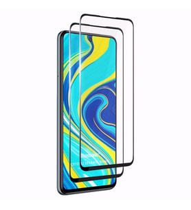 Microsonic Xiaomi Redmi Note 9 Pro Crystal Seramik Nano Ekran Koruyucu Siyah (2 Adet)