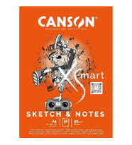 Canson Xsmart Sketch & Notes Çizim Defteri A4 90 gr 50 yp