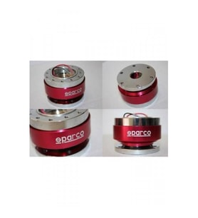 Sparco Sök Tak Direskiyon Göbeği Kırmızı Direksiyon Aparatı