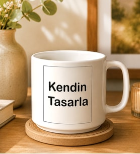 Kişiye Özel Fincanı Hediyesi Kendin Tasarla Kişiye Özel Fotoğraf ve Yazı Baskılı Kupa Porselen Kupa Nescafe Fincanı
