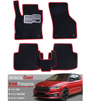 SKODA FABİA 4 (2021-2025) Uyumlu EVA Paspas Tam Set–Oto Paspas,Araca Özel,Kolay Montaj
