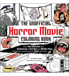 The Unofficial Horror Movie Coloring Book: From The Exorcist And Halloween To Get Out And Child'S Pl (Krem)