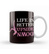 Life Better Over Mountains Paramotor Paragliding Skydiving Kupa Bardak Porselen