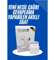Yeni Nesil Çift Mikrofonlu Dokunmatik Kablosuz Bluetooth Kulaklık