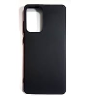 Galaxy A13 Ruber Case Yumuşak Slikon Kılıf (Siyah)