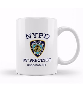 99th Precinct Brooklyn Ny 01 Kupa Bardak Porselen