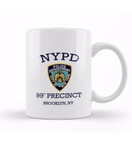 99th Precinct Brooklyn Ny 01 Kupa Bardak Porselen