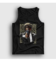 Presmono Unisex Siyah Ezekiel Film Pulp Fiction Atlet 249063tt