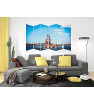 KIZ KULESİ MDF TABLO-1507 MODEL-B