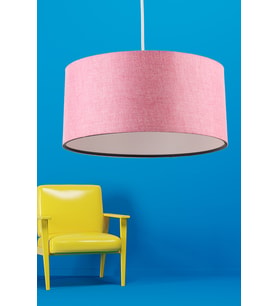 Filipin Tekli Avize Pembe