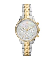 FOSSIL FES5216 ALTIN KAPLAMA TAŞLI KADIN KOL SAATİ