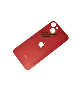 Tkgz İPhone 13 Arka Kapak (CAM) Kırmızı