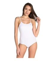 6 Adet TUTKU 0148 Likralı İp Askılı Çıtçıtlı Body (Beyaz)