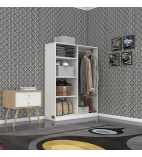 Kenzlife giysi dolabı taci 120*090*30 byz gardırop