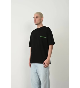 Erkek Baskılı T-Shirt Kısa Kol Bisiklet Yaka Rahat Kalıp Tişört - Siyah