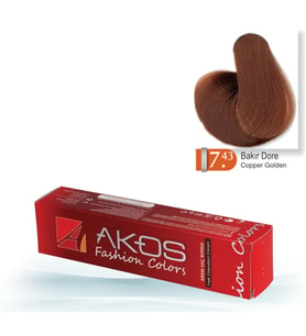 Akos Saç Boyası Bakır Dore 7.43