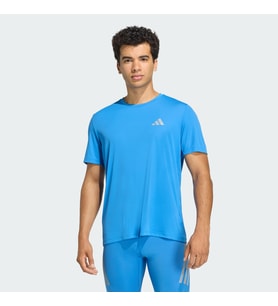 adidas KB5966 Run Ess Tee M Erkek Tişört (Mavi)