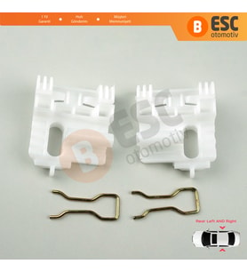 Jeep Liberty Cherokee KJ 2002-2007 İçin Elektrikli Arka Sağ Sol Cam Kriko Tamir Klipsi