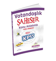 YENİ NESİL-GÜNCEL MÜFREDAT KPSS Vatandaşlık-Anayasa Şaheser Konu Anlatımlı TABLO