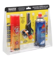 3 Parça Profesyonel Pürmüz Seti Pürmüz Torch Çakmak Başlık- Kamp Gazı 400ml- Çakmak Gazı 270 (5343)