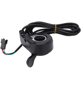 Elektrikli Bisiklet Gaz Kolu Scooter Motor Baş Parmak Hız Kontrol Ekransız Aksesuar Parça 23mm
